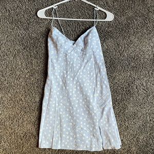 “Quincy Dress Blue” from Hello Molly. Size 6.